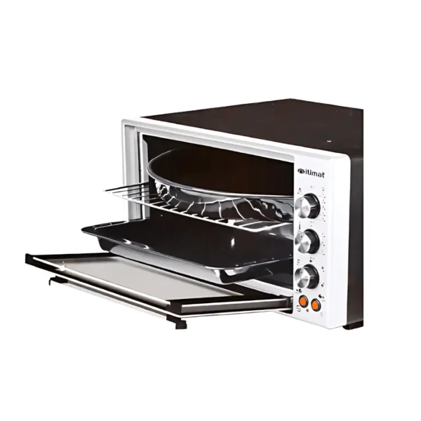 Horno Eléctrico Itimat 40Litros 50 litros 60 litros de Acero Inoxidable con Turbo Fan y Doble Cristal – Potente, Compacto y Energéticamente Eficiente para Cocinas Pequeñas