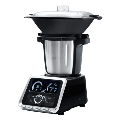 Robot de cocina Tasty Última tecnología / Bascula integrada Acero inoxidable / 12 velocidades + Turbo Pantalla digital