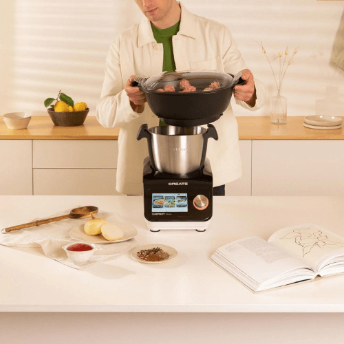 CHEFBOT TOUCH - Robot de cocina inteligente + Cesta Vaporera