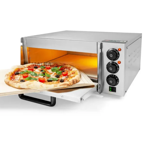 Horno para Pizza de 38 cm. HPS11. Con cocción a la piedra