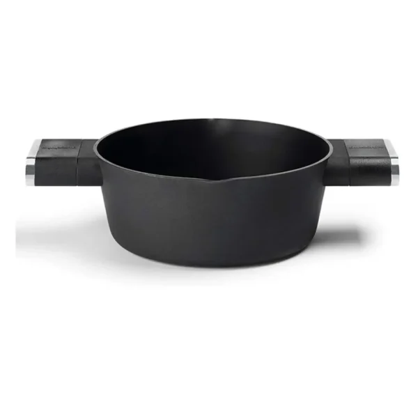 Set de Cacerolas Guzzini Cooking: Cacerola alta 24cm, Cacerola alta 20cm y Cacerola baja 24cm - Revestimiento Quantanium con Titanio, Apto para Inducción